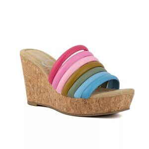 Sugar Hero Wedge Sandals Women’s Size 7 NEW in Box Memory Foam Platform